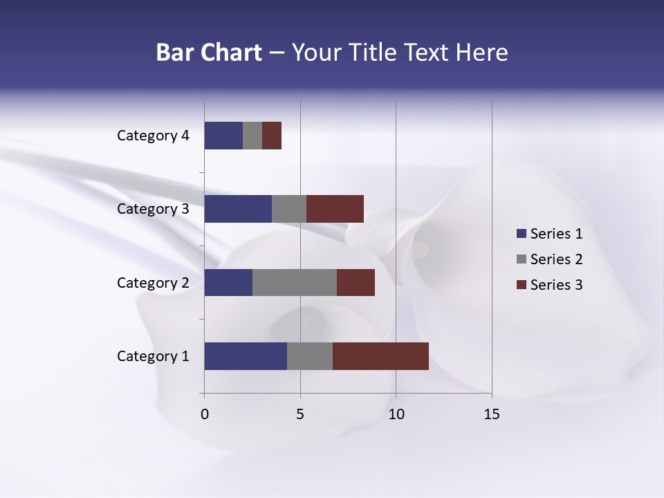 Liebe Formen Zantedeschia Aethiopica PowerPoint Template