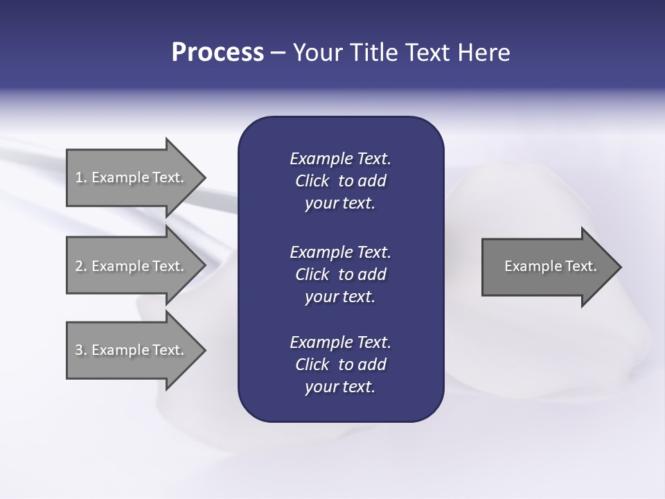 Liebe Formen Zantedeschia Aethiopica PowerPoint Template
