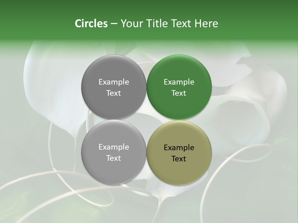 Blumenstrauss Muttertag Blumen PowerPoint Template