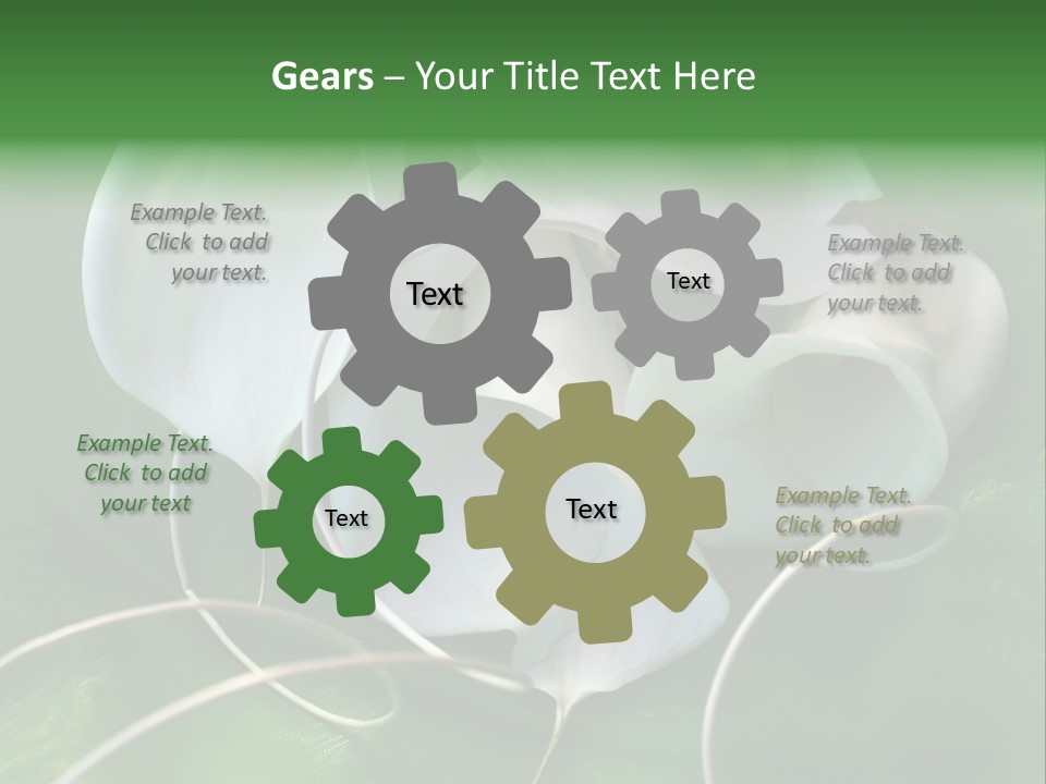 Blumenstrauss Muttertag Blumen PowerPoint Template