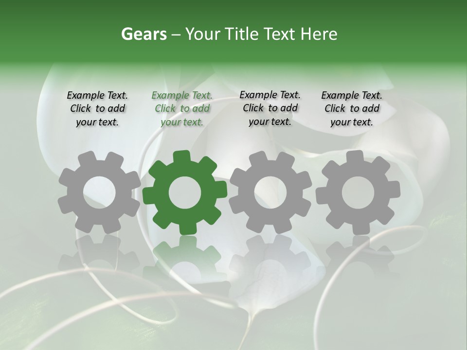 Blumenstrauss Muttertag Blumen PowerPoint Template