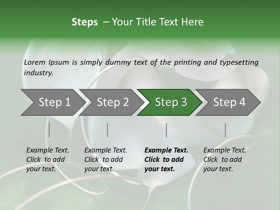 Blumenstrauss Muttertag Blumen PowerPoint Template