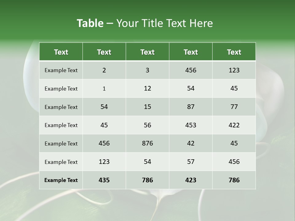 Blumenstrauss Muttertag Blumen PowerPoint Template