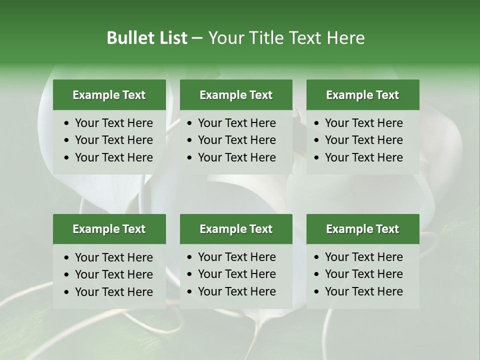 Blumenstrauss Muttertag Blumen PowerPoint Template