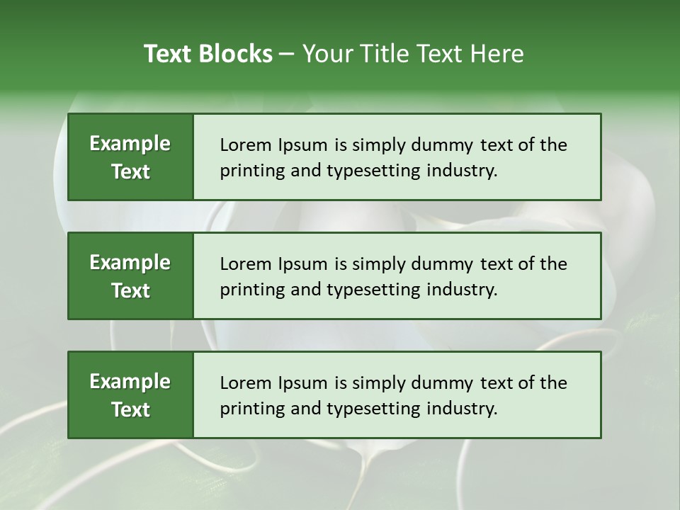 Blumenstrauss Muttertag Blumen PowerPoint Template