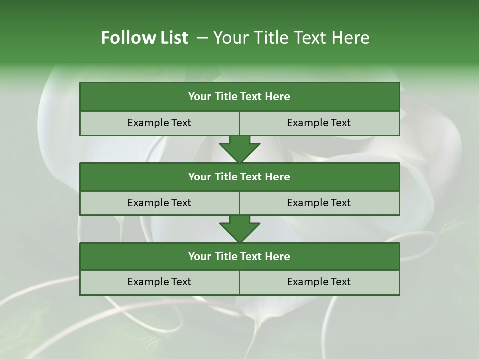 Blumenstrauss Muttertag Blumen PowerPoint Template