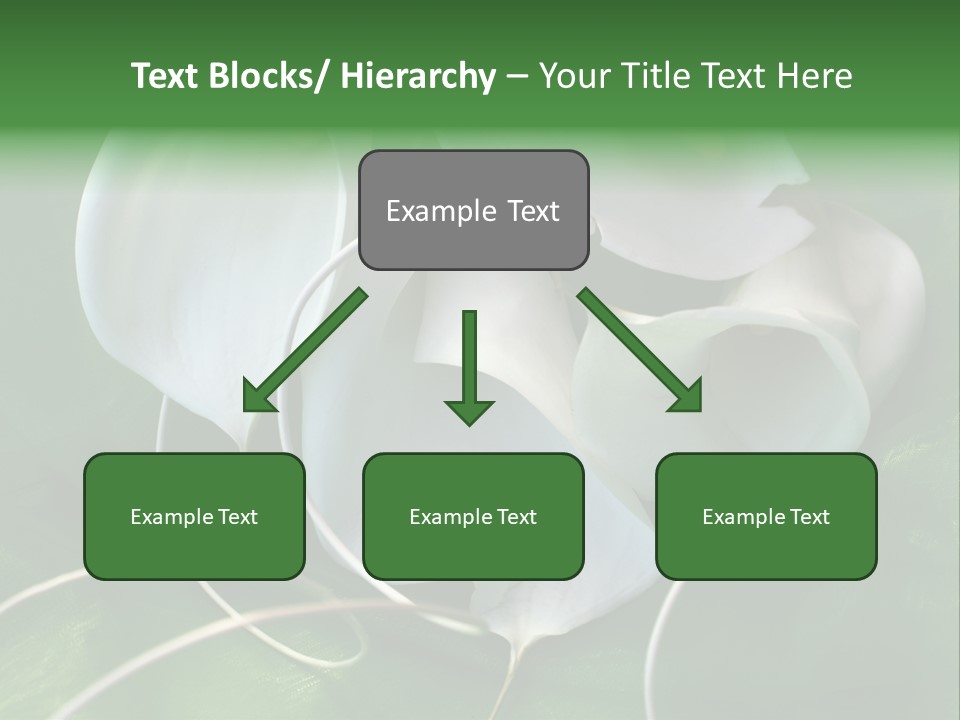 Blumenstrauss Muttertag Blumen PowerPoint Template