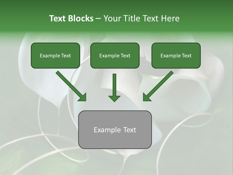 Blumenstrauss Muttertag Blumen PowerPoint Template