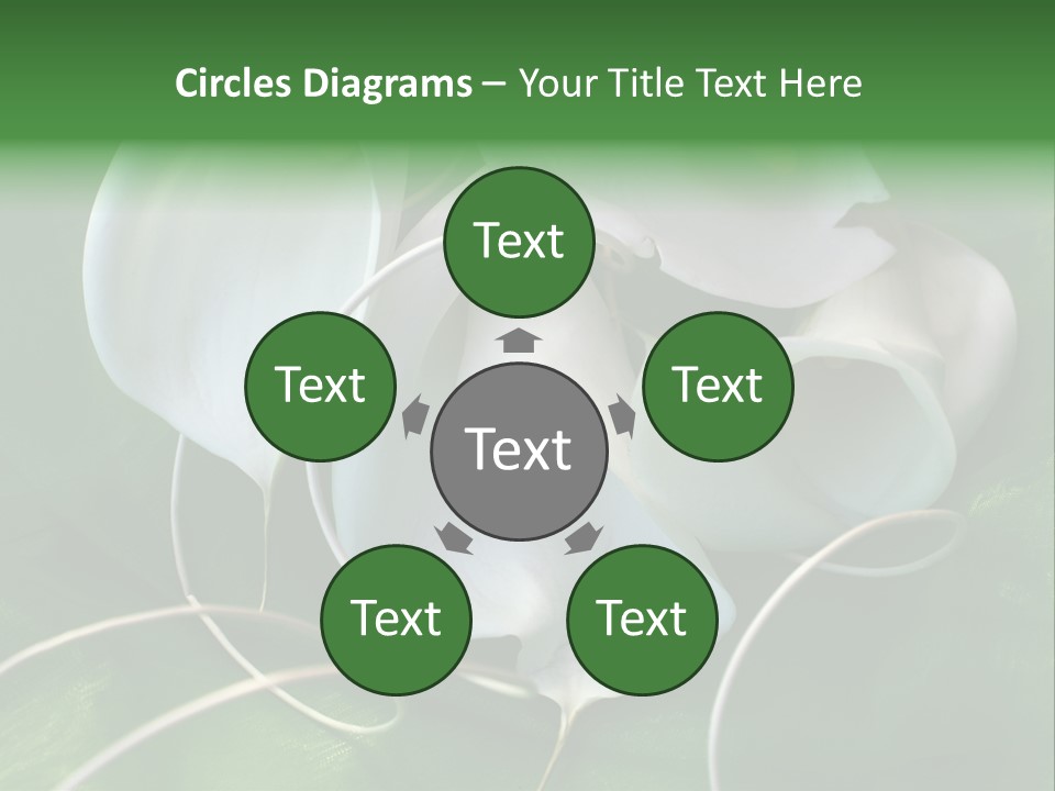 Blumenstrauss Muttertag Blumen PowerPoint Template