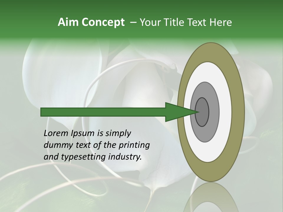 Blumenstrauss Muttertag Blumen PowerPoint Template