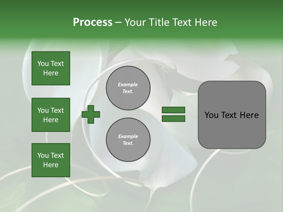Blumenstrauss Muttertag Blumen PowerPoint Template