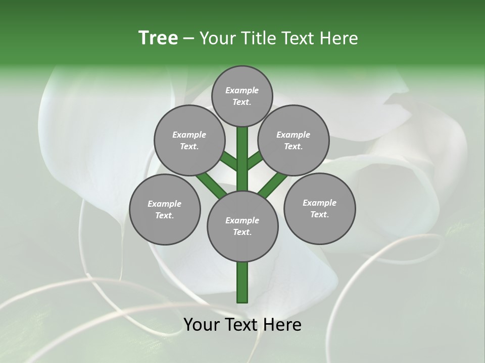 Blumenstrauss Muttertag Blumen PowerPoint Template