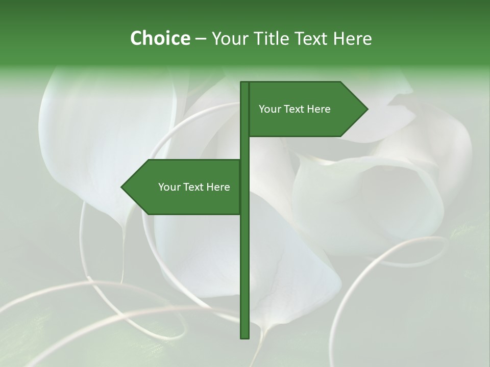 Blumenstrauss Muttertag Blumen PowerPoint Template