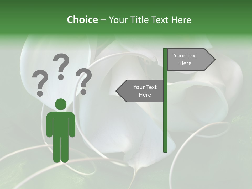 Blumenstrauss Muttertag Blumen PowerPoint Template