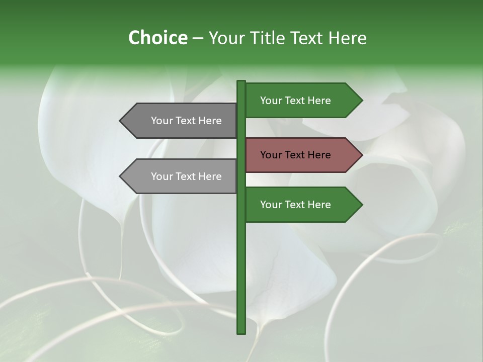 Blumenstrauss Muttertag Blumen PowerPoint Template