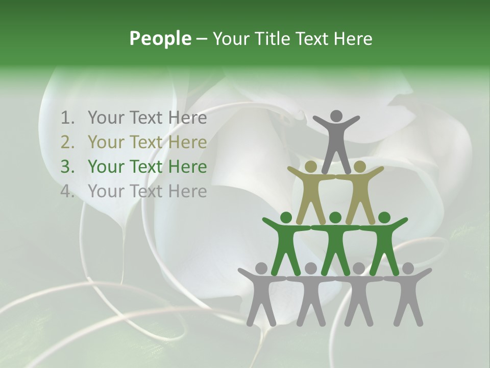 Blumenstrauss Muttertag Blumen PowerPoint Template