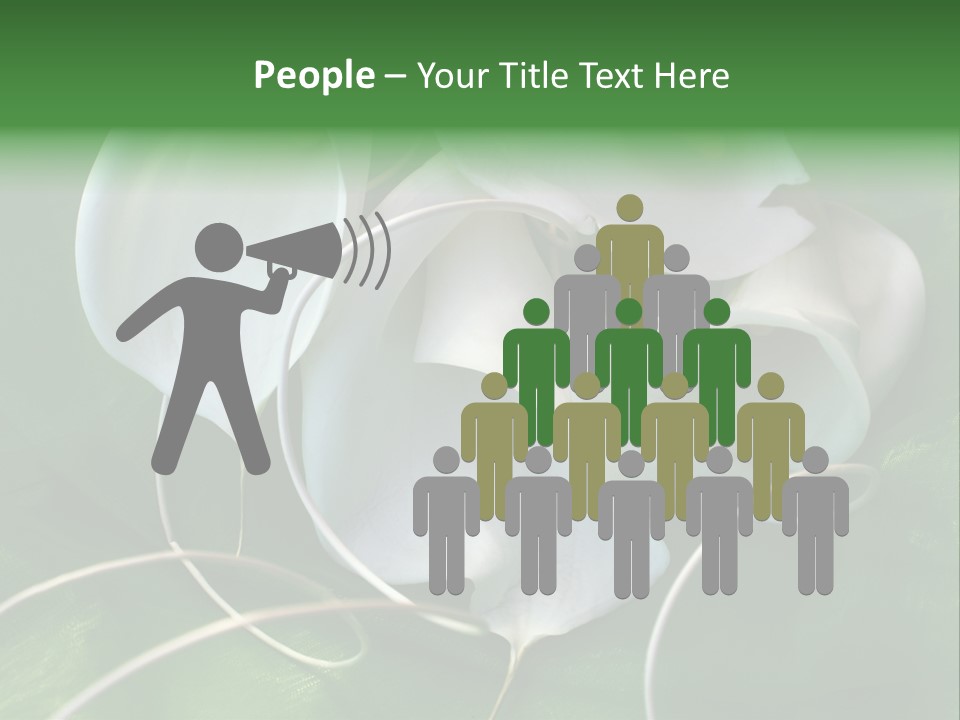 Blumenstrauss Muttertag Blumen PowerPoint Template