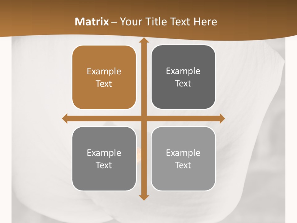 Trauer Gru Valentin PowerPoint Template