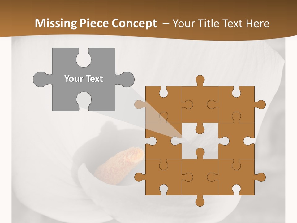 Trauer Gru Valentin PowerPoint Template