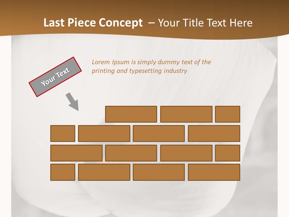 Trauer Gru Valentin PowerPoint Template