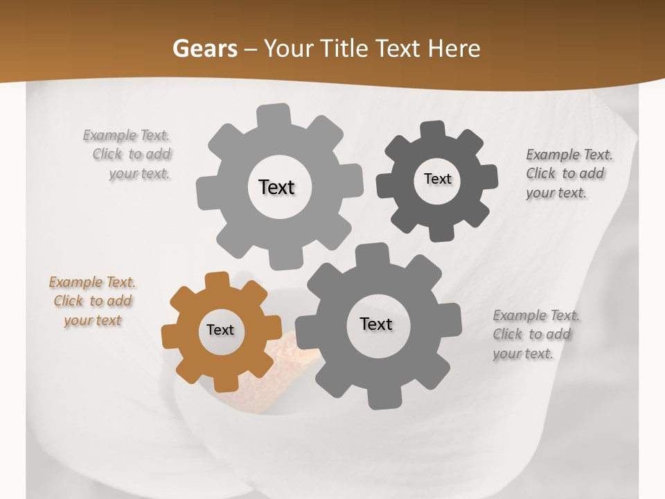 Trauer Gru Valentin PowerPoint Template