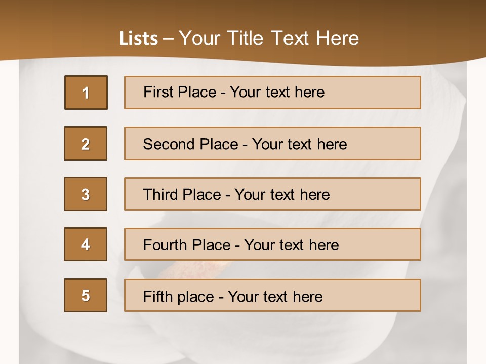 Trauer Gru Valentin PowerPoint Template