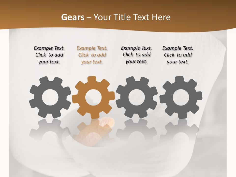 Trauer Gru Valentin PowerPoint Template