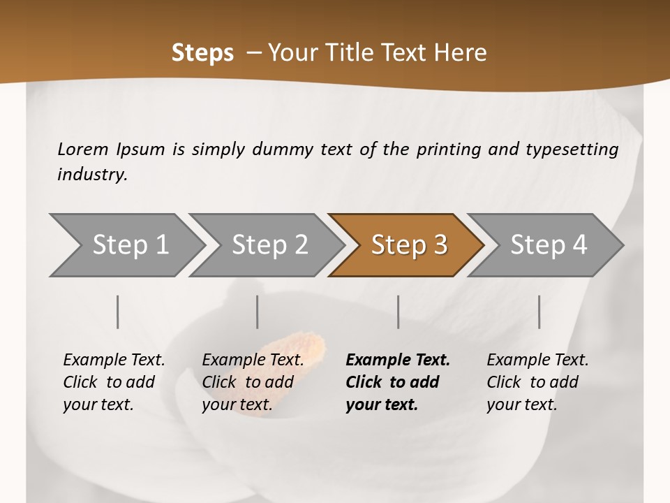 Trauer Gru Valentin PowerPoint Template