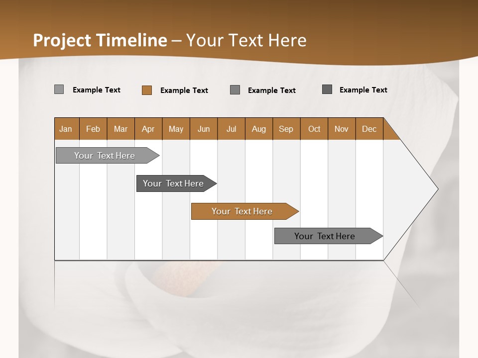 Trauer Gru Valentin PowerPoint Template