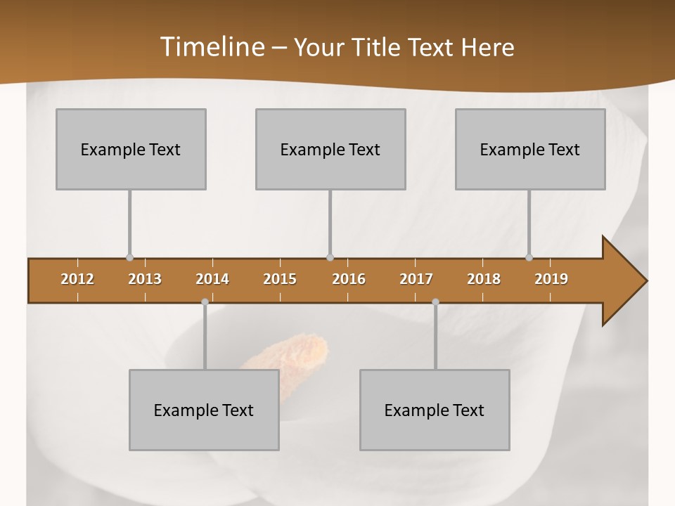 Trauer Gru Valentin PowerPoint Template