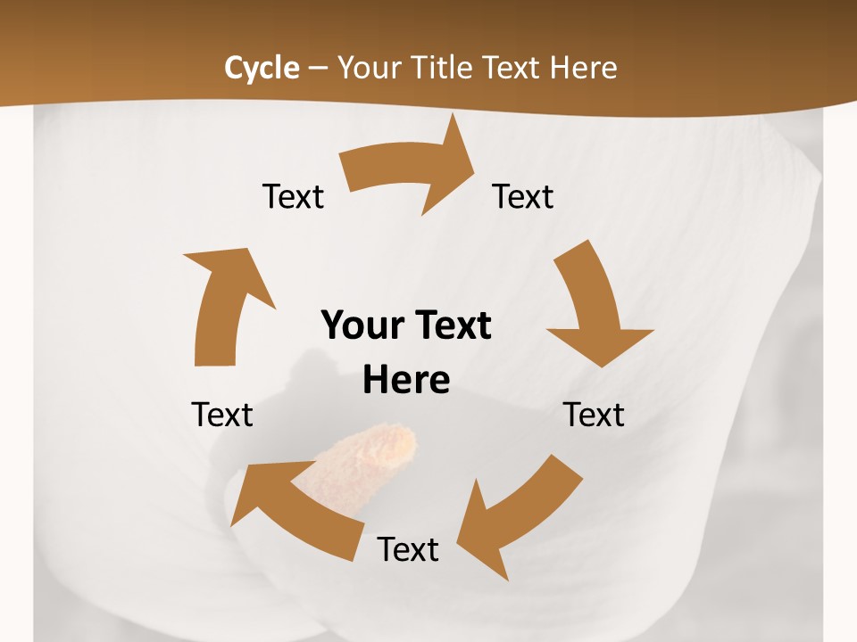 Trauer Gru Valentin PowerPoint Template