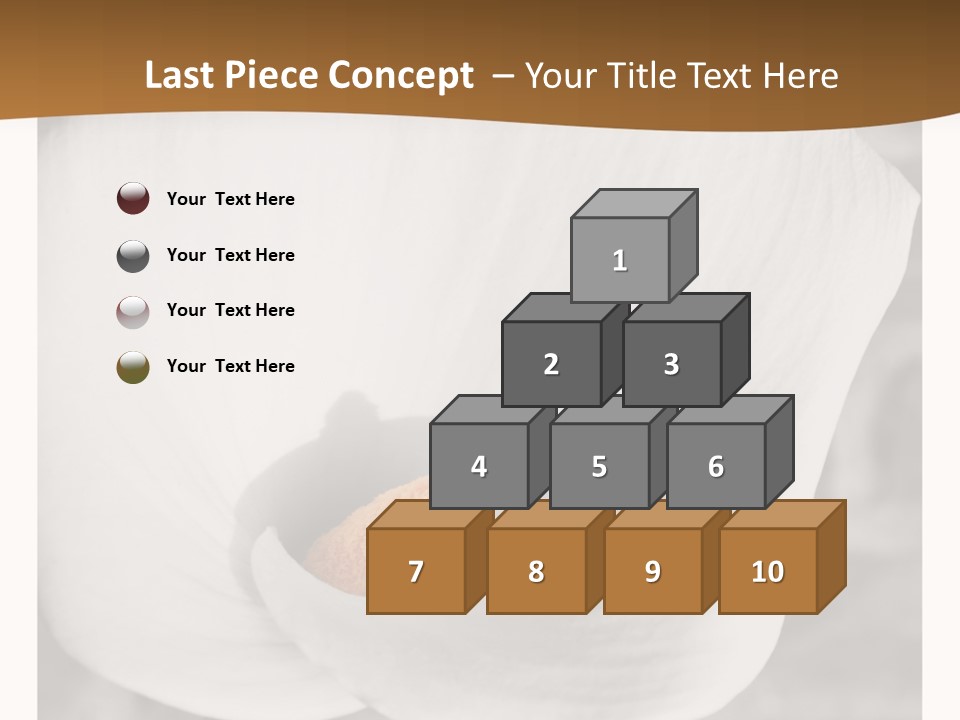 Trauer Gru Valentin PowerPoint Template