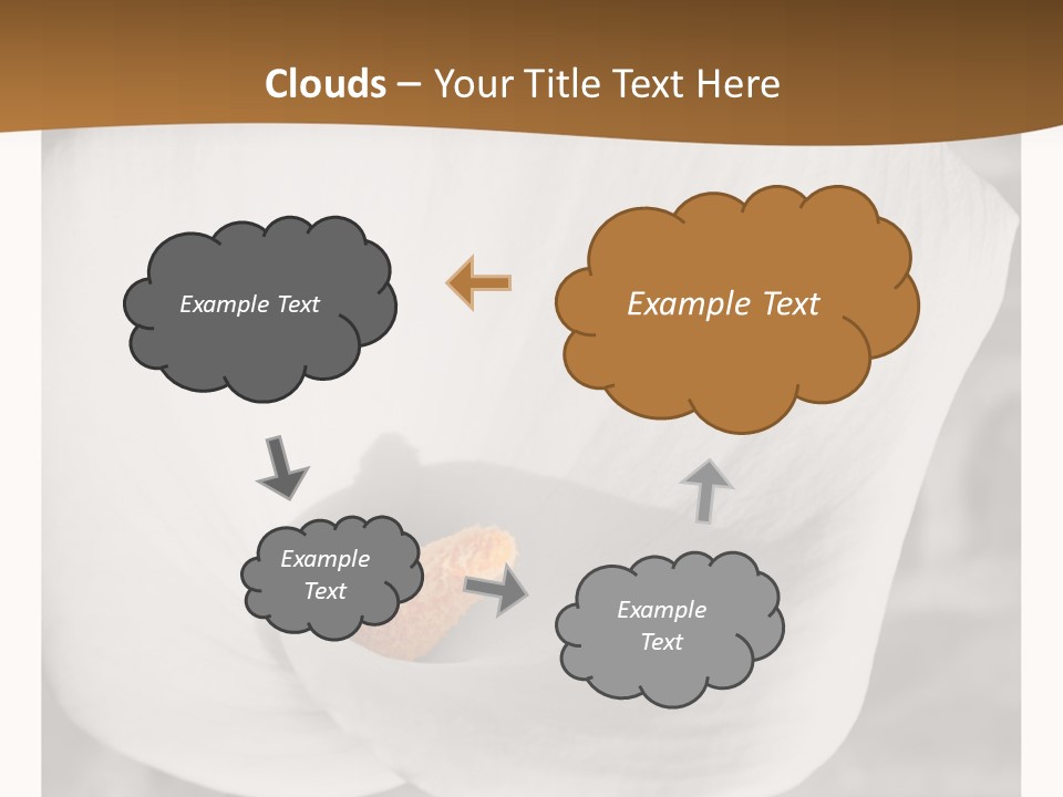 Trauer Gru Valentin PowerPoint Template