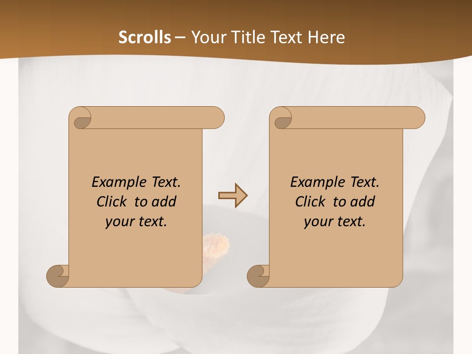 Trauer Gru Valentin PowerPoint Template