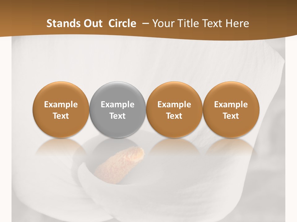 Trauer Gru Valentin PowerPoint Template