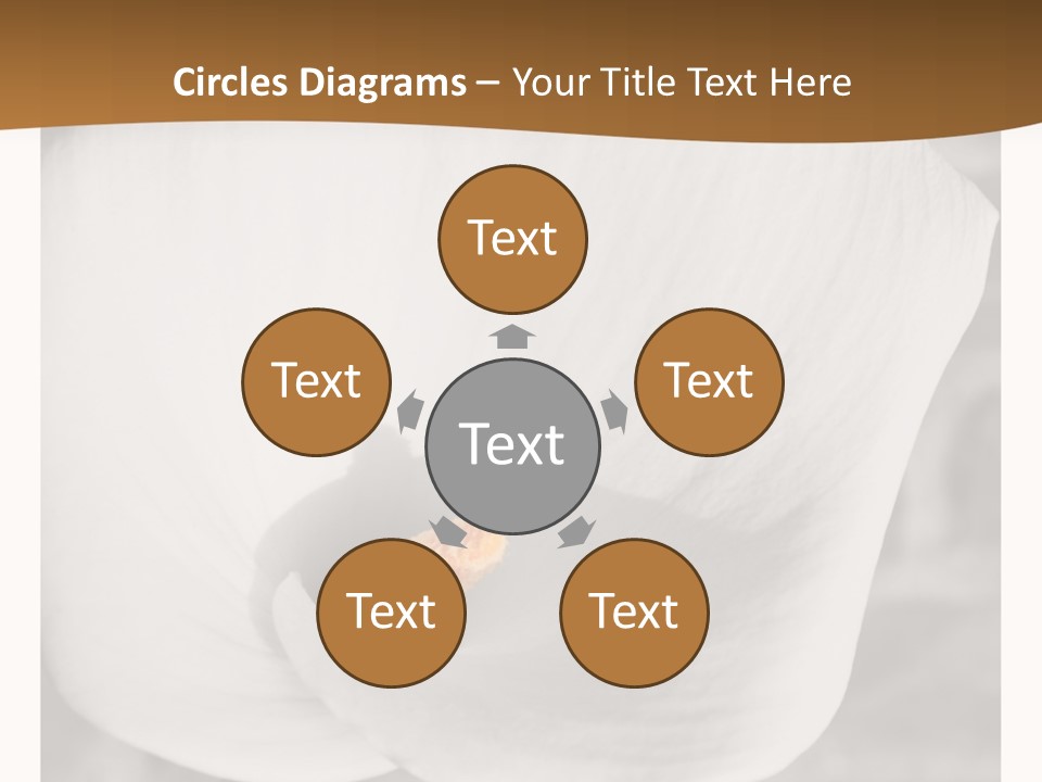 Trauer Gru Valentin PowerPoint Template