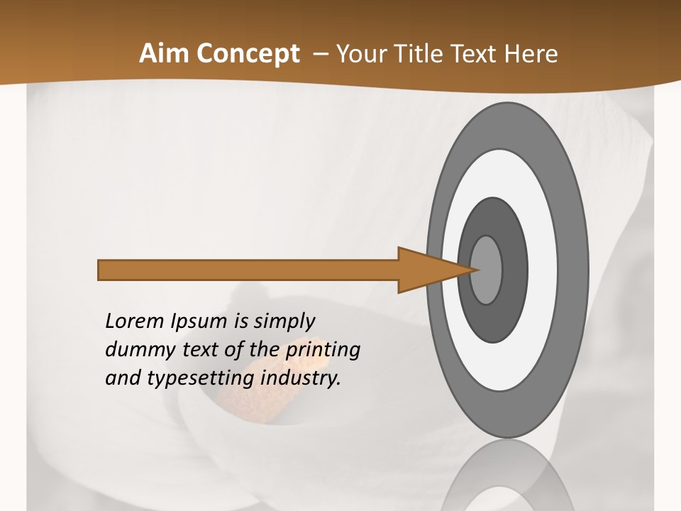 Trauer Gru Valentin PowerPoint Template