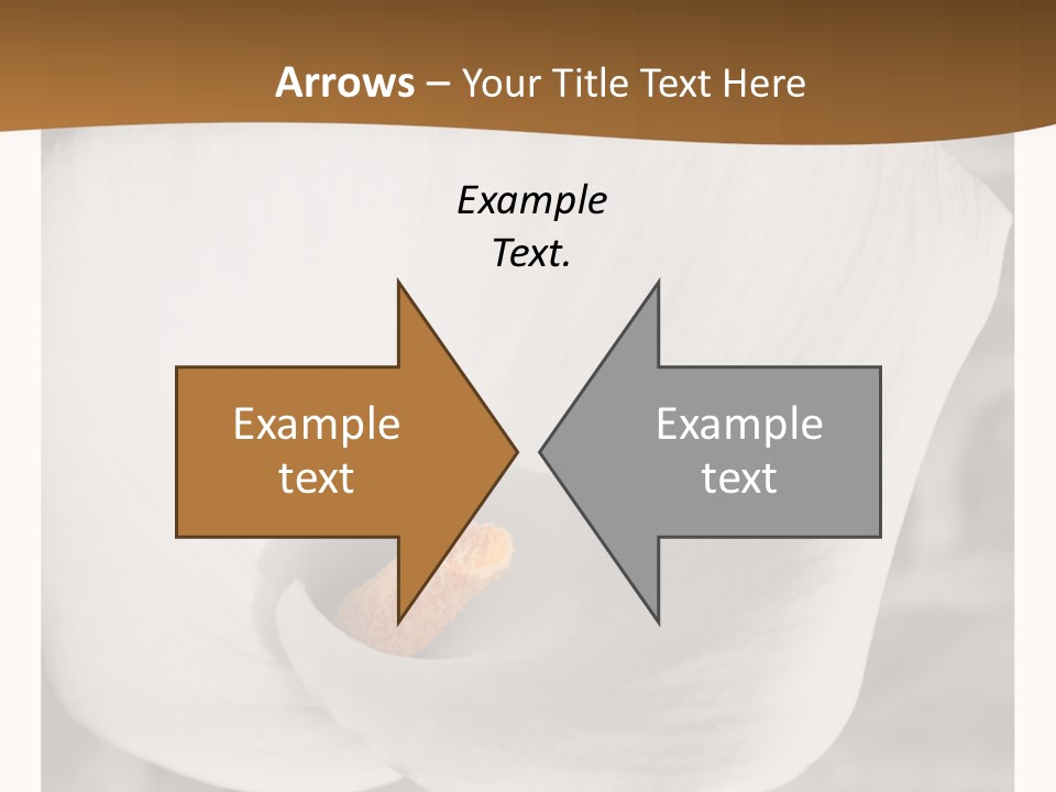 Trauer Gru Valentin PowerPoint Template