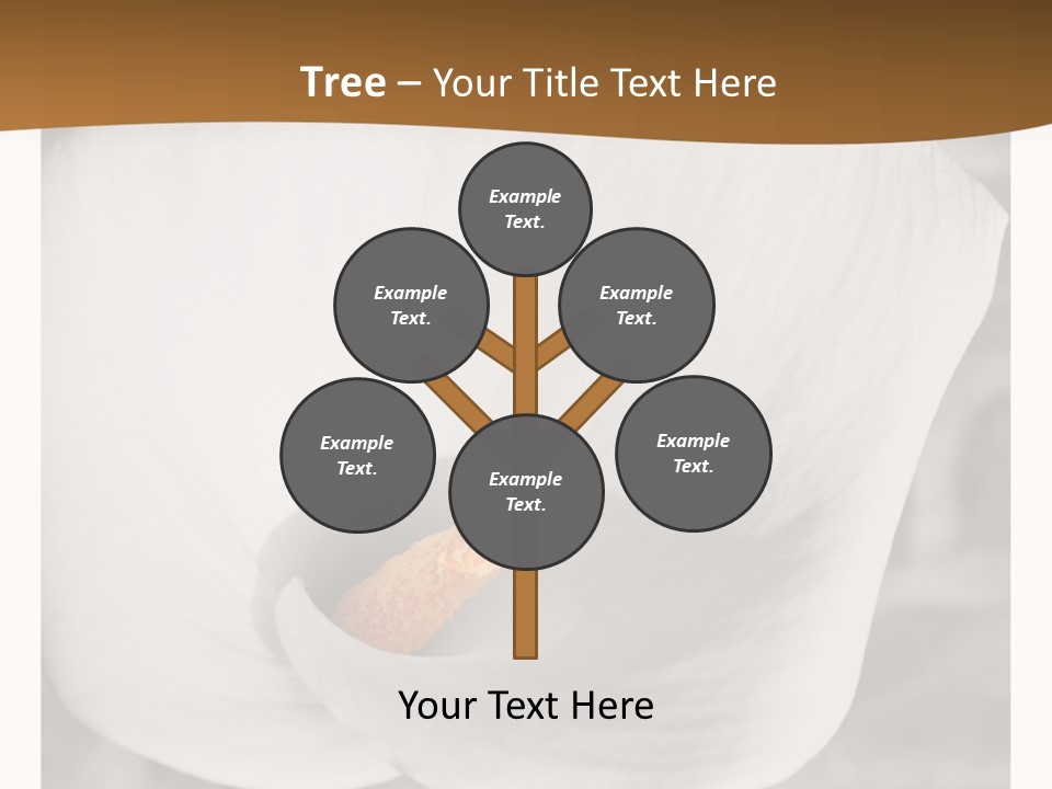 Trauer Gru Valentin PowerPoint Template