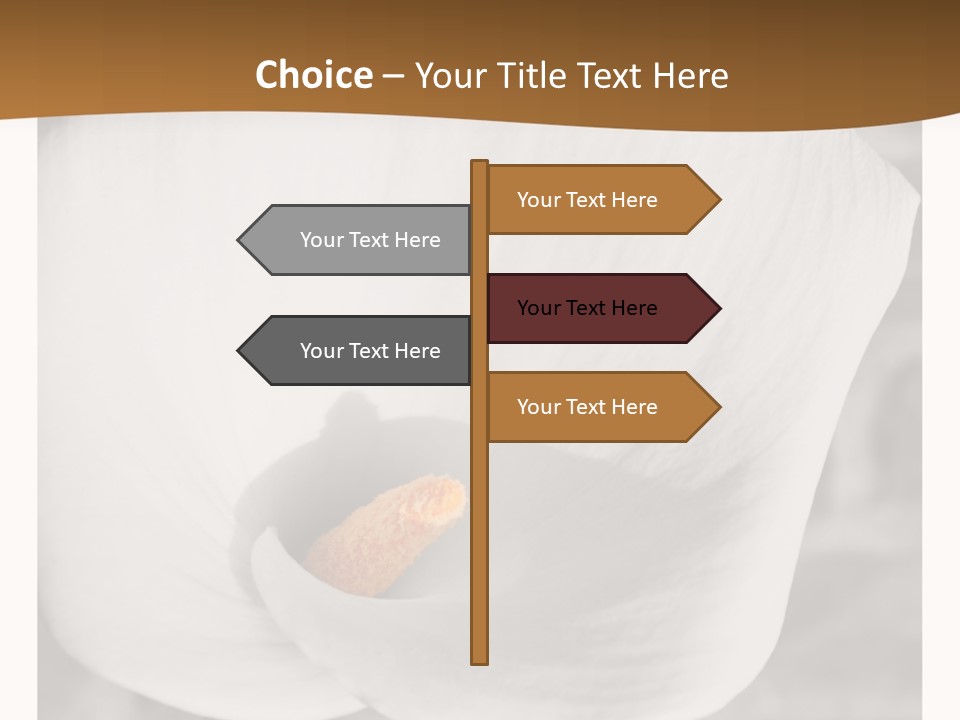 Trauer Gru Valentin PowerPoint Template