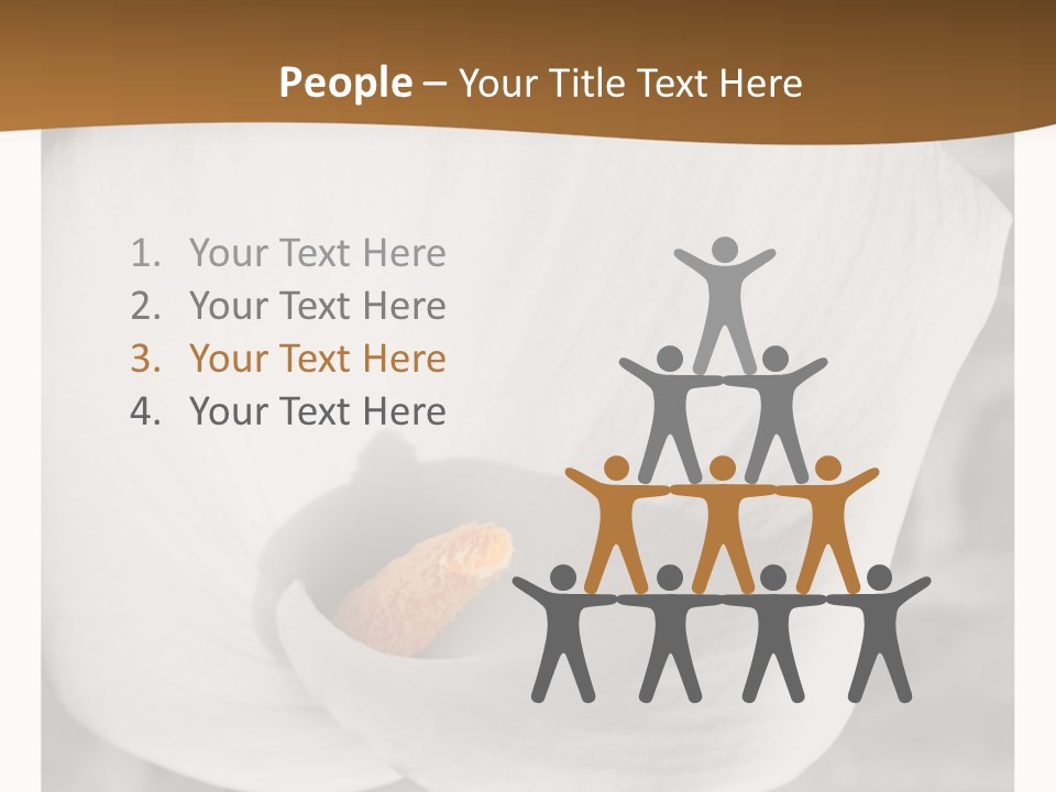 Trauer Gru Valentin PowerPoint Template