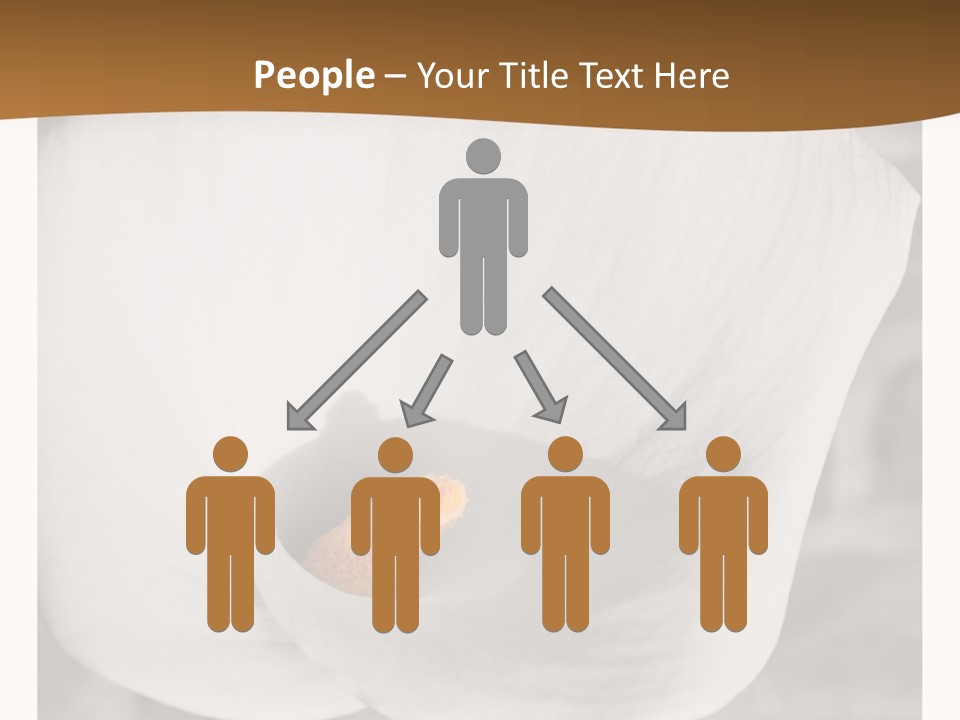 Trauer Gru Valentin PowerPoint Template