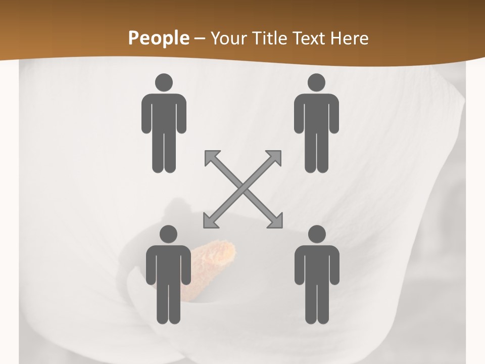 Trauer Gru Valentin PowerPoint Template