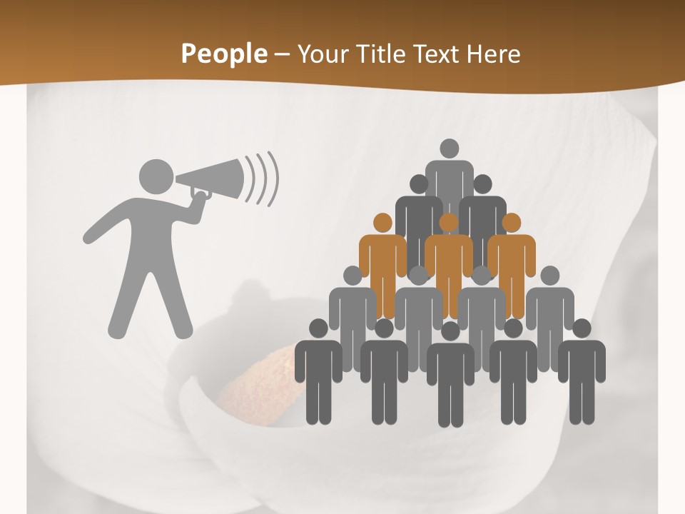 Trauer Gru Valentin PowerPoint Template