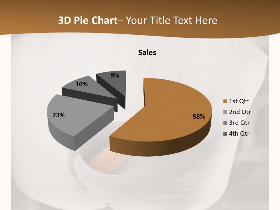 Trauer Gru Valentin PowerPoint Template