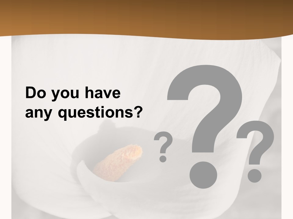 Trauer Gru Valentin PowerPoint Template