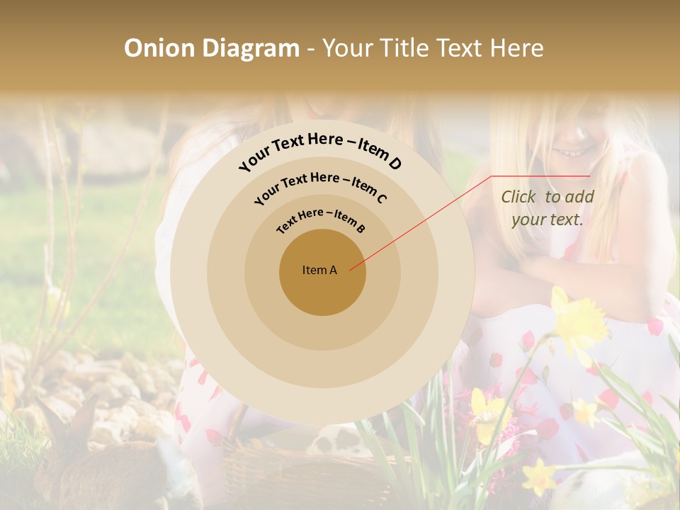 Blue Bunny Green PowerPoint Template