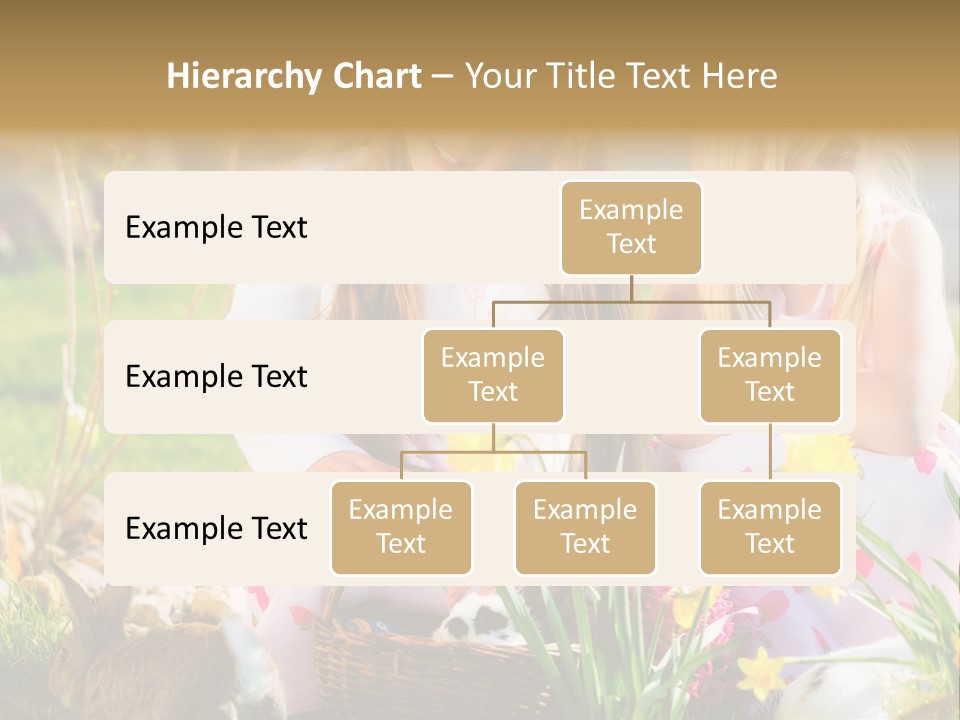 Blue Bunny Green PowerPoint Template