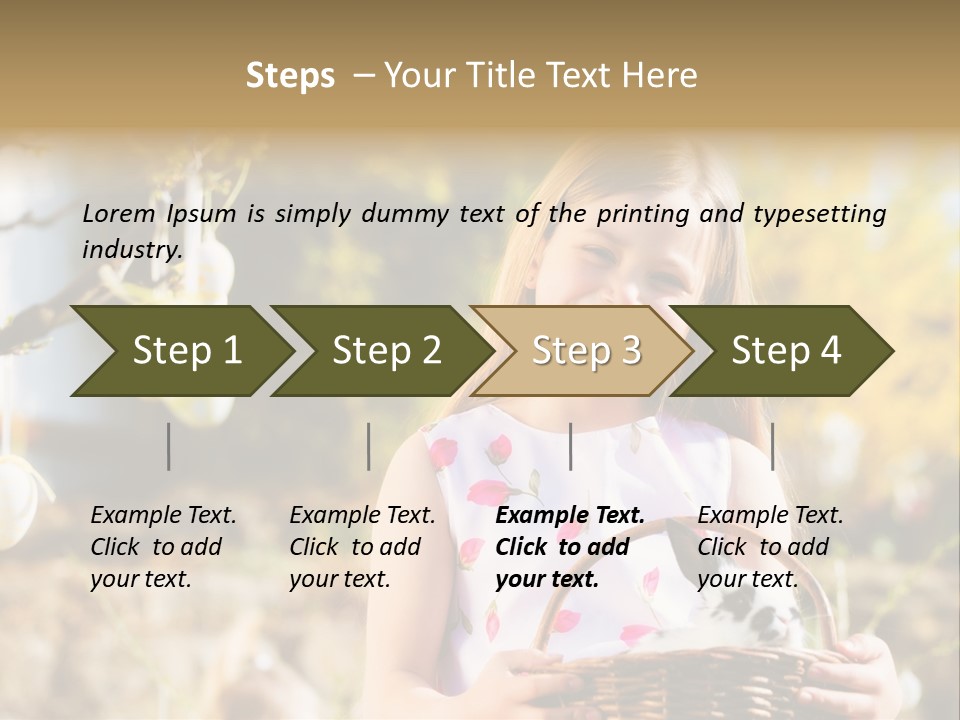 Meadow Blue Grass PowerPoint Template
