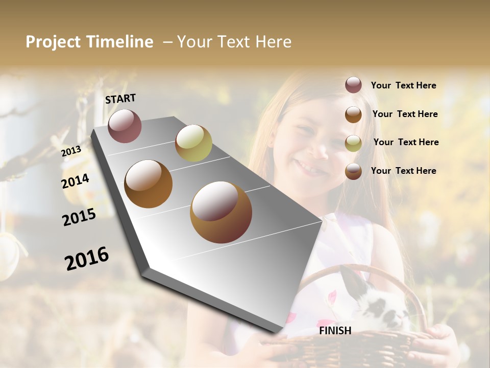 Meadow Blue Grass PowerPoint Template